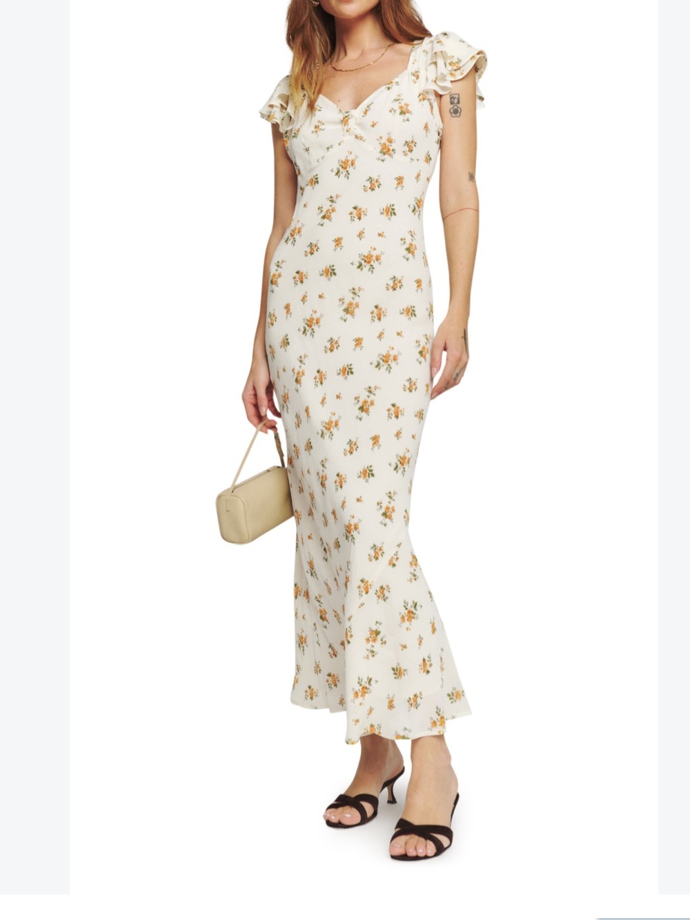 Reformation Lisola Midi Dress